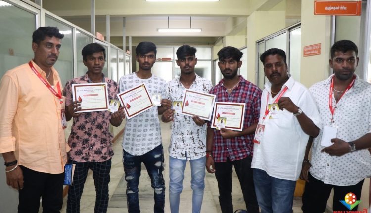 Dhanush Birthday Blood Donation Camp Stills (9)
